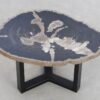 Table basse bois pétrifié 49236