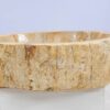 Waschbecke versteinertes Holz 50207