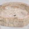 Waschbecke versteinertes Holz 50217
