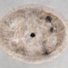 Waschbecke versteinertes Holz 50261