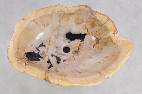 Wash hand basin petrified wood 50207