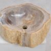 Wash hand basin petrified wood 50224