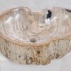 Wash hand basin petrified wood 50247