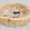 Wastafel versteend hout 50207