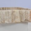 Wastafel versteend hout 50221