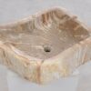 Wastafel versteend hout 50221