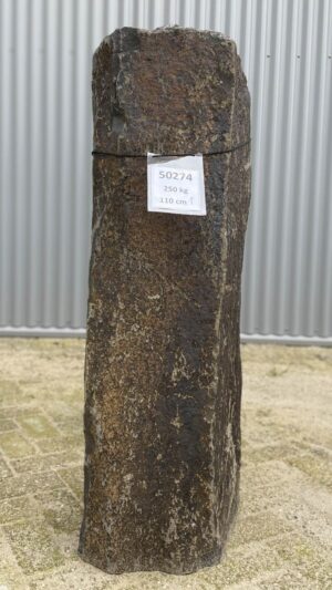 Memorial stone petrified wood 50274