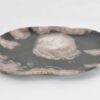 Assiette bois pétrifié 43073n
