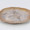 Assiette bois pétrifié 51072