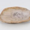 Assiette bois pétrifié 51101