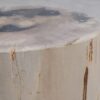 Beistelltisch versteinertes Holz 51006
