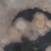 Beistelltisch versteinertes Holz 51006