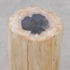 Bijzettafel versteend hout 51003
