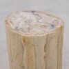 Bijzettafel versteend hout 51326
