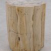 Bijzettafel versteend hout 51326