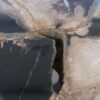 Coffee table petrified wood 51216