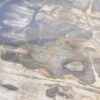 Coffee table petrified wood 51281