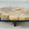 Couchtisch versteinertes Holz 51257