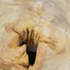 Couchtisch versteinertes Holz 51261