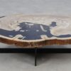 Couchtisch versteinertes Holz 52220