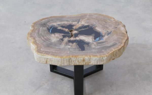 Mesa de centro madera petrificada 51215