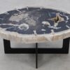 Mesa de centro madera petrificada 52301