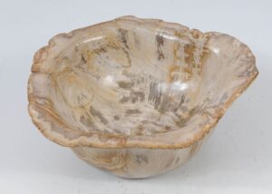 Bowl petrified wood 52360