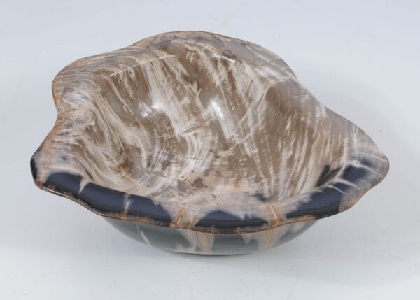 Bowl petrified wood 52373