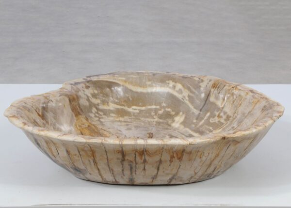 Bowl petrified wood 52375