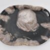 Plato madera petrificada 43073n