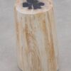 Side table petrified wood 51009