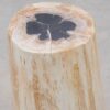 Side table petrified wood 51009