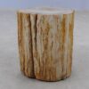 Side table petrified wood 51048