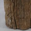 Side table petrified wood 51325