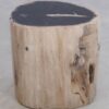 Side table petrified wood 49057