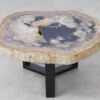 Table basse bois pétrifié 51214