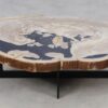 Table basse bois pétrifié 52221