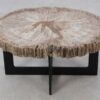 Table basse bois pétrifié 52225