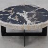 Table basse bois pétrifié 52306