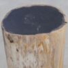 Table d'appoint bois pétrifié 49058
