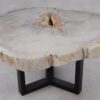 Coffee table petrified wood 53227