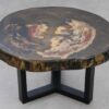 Coffee table petrified wood 53356