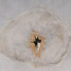 Couchtisch versteinertes Holz 53226