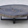 Table basse bois pétrifié 38167
