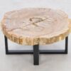 Table basse bois pétrifié 43241