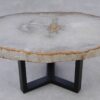 Table basse bois pétrifié 53215