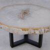 Table basse bois pétrifié 53216