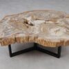 Table basse bois pétrifié 53291