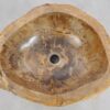 Waschbecke versteinertes Holz 50205
