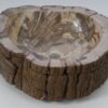 Waschbecke versteinertes Holz 53395